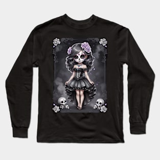 Ghostly Blossom Long Sleeve T-Shirt